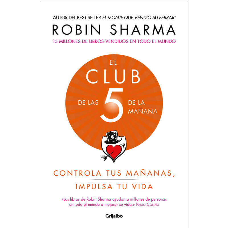 Libro de autoayuda: El club de las cinco de la mañana (Robin Sharma)